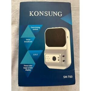 Konsung Wall Mounted Infrared Thermometer for Adults Forehead Touchless